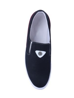 black Canvas casual slipon - 14875962 - Standard Image - 4
