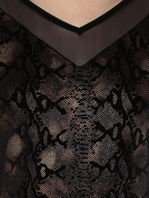 black full leg jumpsuit - 14876098 - Standard Image - 4