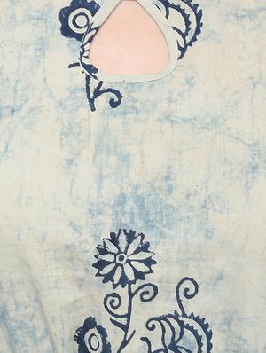 Cowl printed kurta - 14876842 - Standard Image - 4