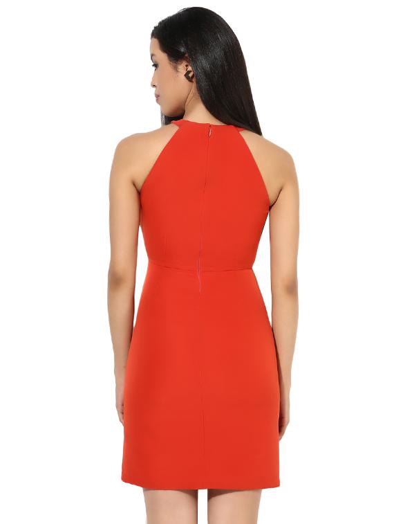 orange sheath dress - 14878630 - Zoom Image - 4