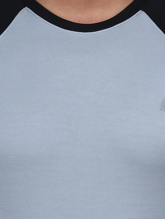 grey polyester raglan tshirt - 14881764 - Zoom Image - 4