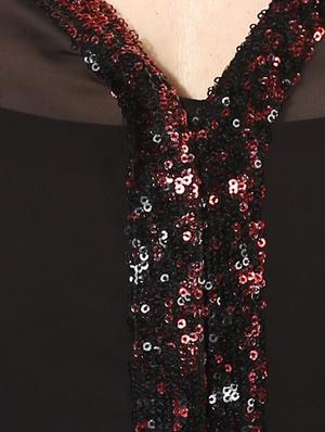 sheer sequined plus tunic - 14882885 - Standard Image - 4