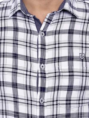 white cotton casual shirt - 14883204 - Standard Image - 4