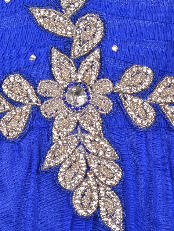 blue net party gown - 14885035 - Zoom Image - 4