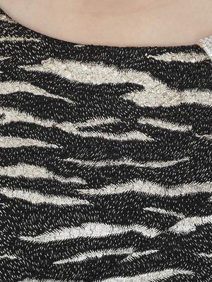black printed maxi dress - 14885159 - Standard Image - 4