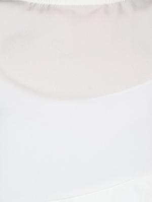 Pearl embellished ruffle overlay top - 14888795 - Standard Image - 4