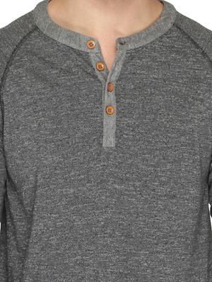 grey cotton raglan t-shirt - 14888857 - Standard Image - 4