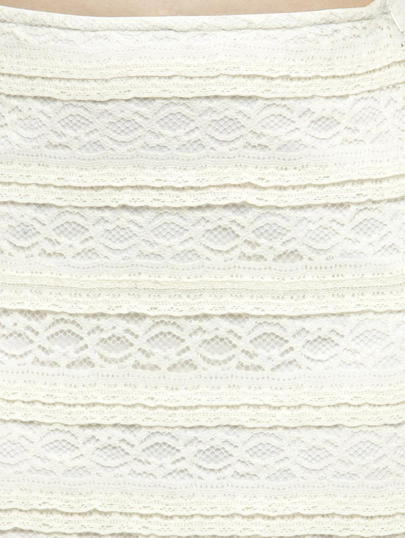 white lace pencil skirt - 14889443 - Zoom Image - 4