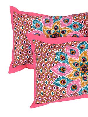 120 TC 100% Cotton Printed 2 Double Bedsheet With 4 Pillow Covers - 14893279 - Standard Image - 4
