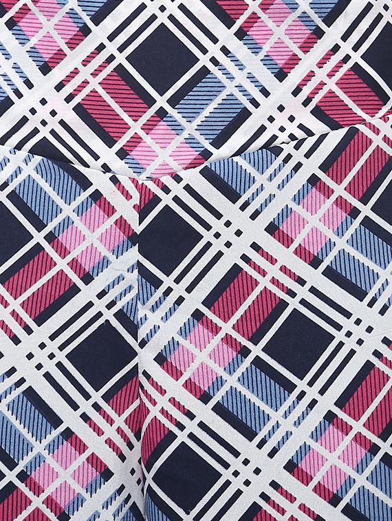 multi colored checkered palazzo - 14894696 - Zoom Image - 4