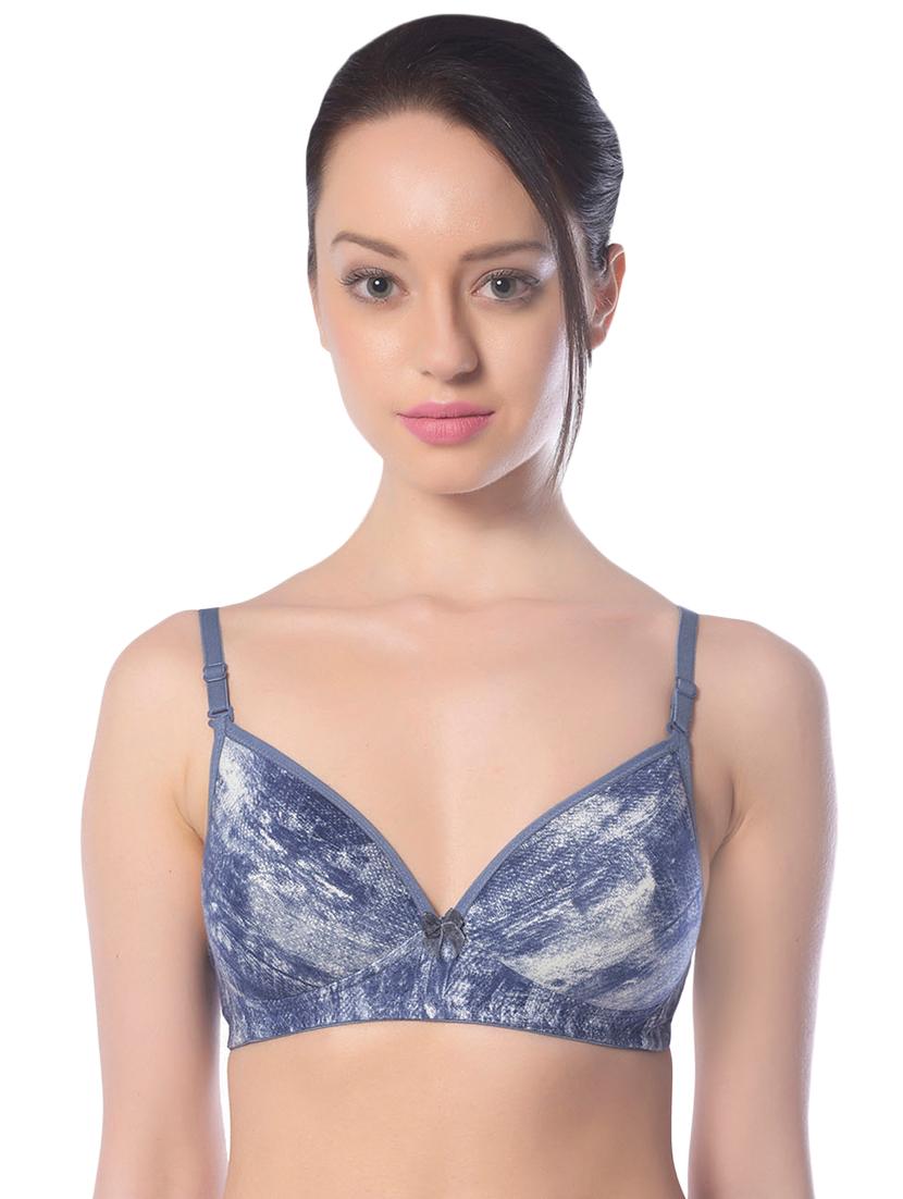 set of 2 multi colored cotton bra - 14894781 - Zoom Image - 4