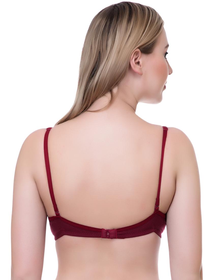 set of 3 multi colored cotton bra - 14894858 - Zoom Image - 7