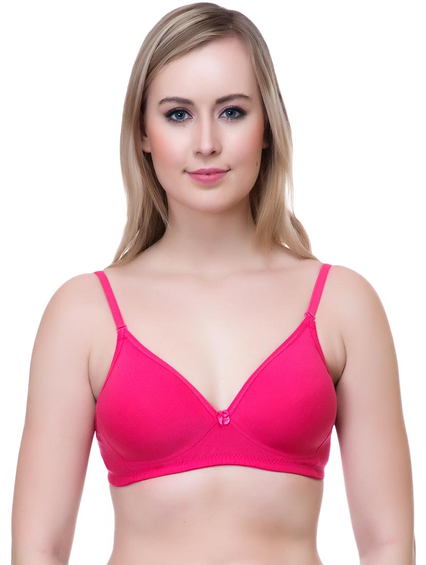 set of 3 multi colored cotton bra - 14894870 - Zoom Image - 4