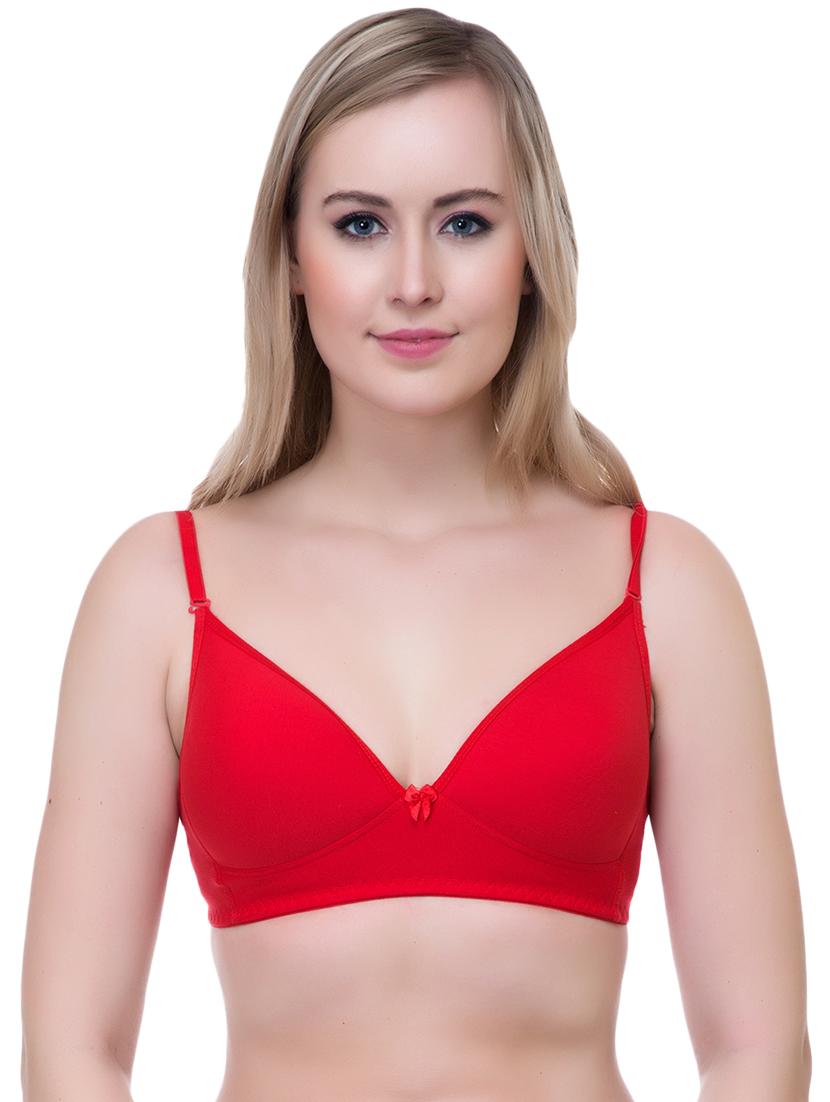 set of 3 multi colored cotton bra - 14894893 - Zoom Image - 4
