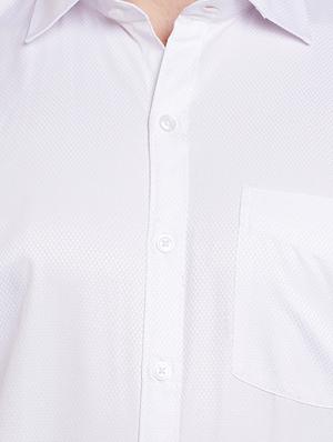 white cotton formal shirt - 14895490 - Standard Image - 4