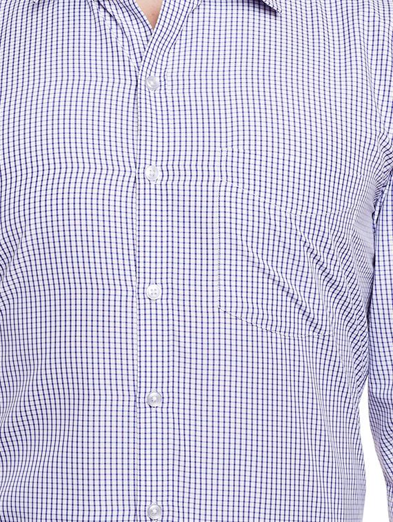 white cotton formal shirt - 14895499 - Zoom Image - 4