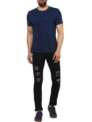 black denim ripped jeans - 14895548 - Standard Image - 4