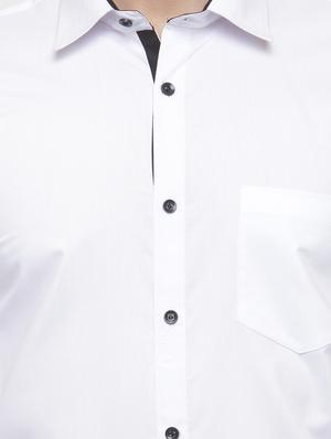 white cotton casual shirt - 14895797 - Standard Image - 4