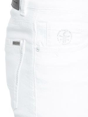 white denim plain jeans - 14896138 - Standard Image - 4