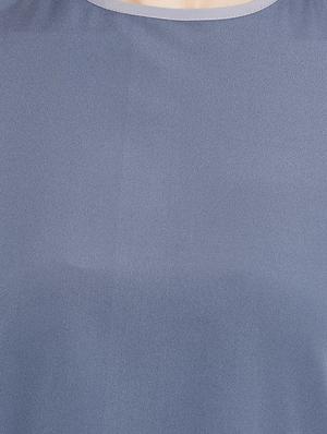 solid grey casual top - 14898436 - Standard Image - 4