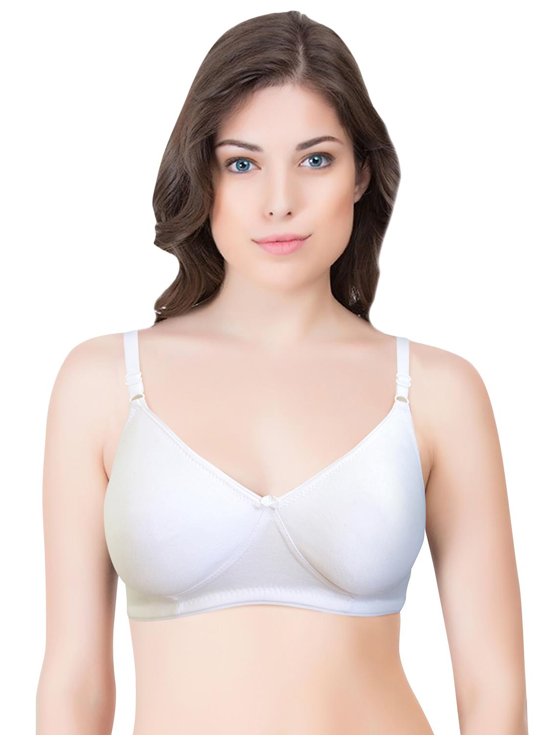 set of 3 multi colored cotton bra - 14899535 - Zoom Image - 4