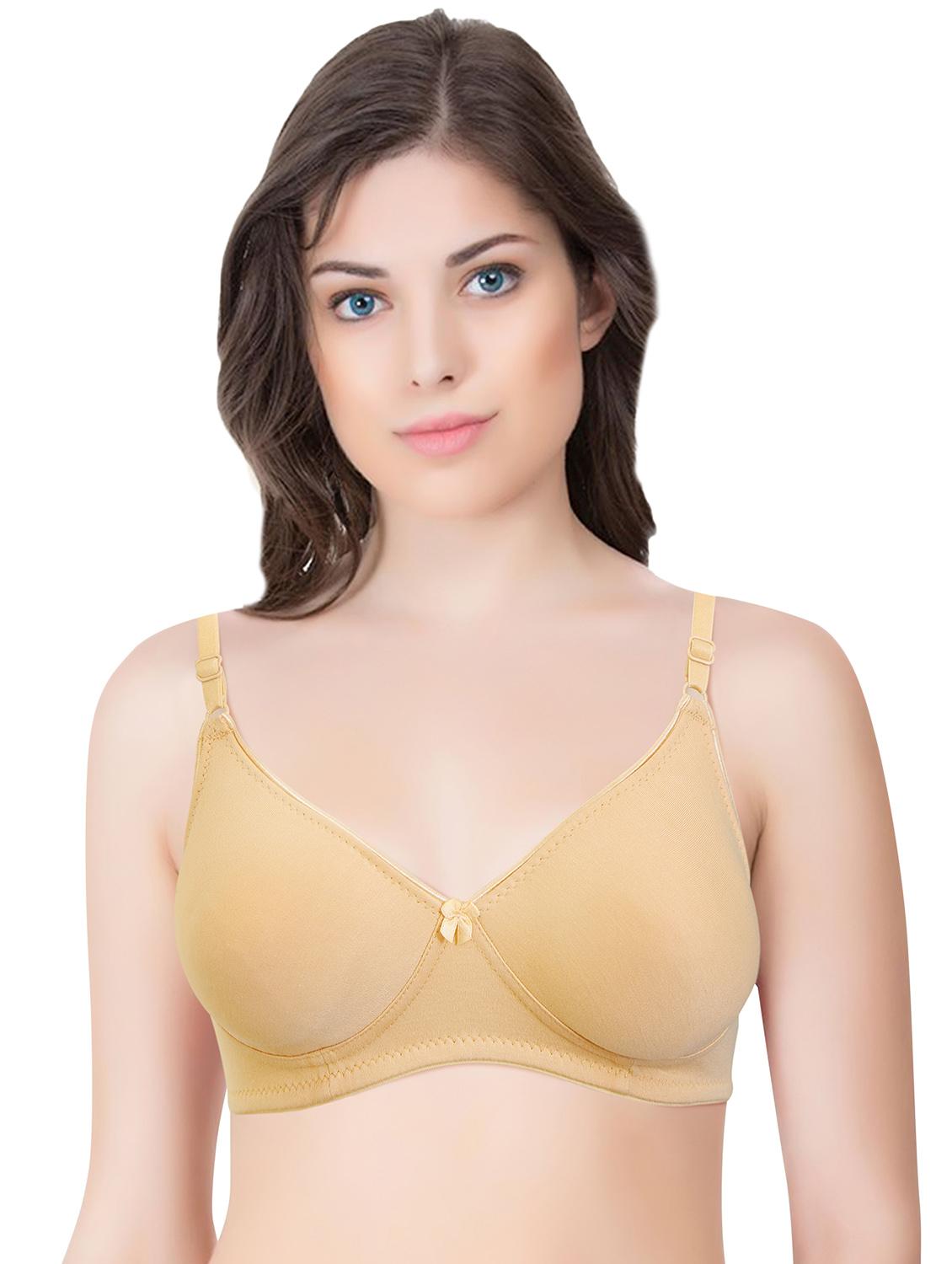 set of 3 multi colored cotton bra - 14899538 - Zoom Image - 4