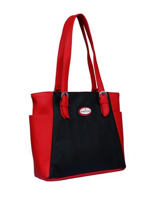 red leatherette regular handbag - 14903461 - Standard Image - 4