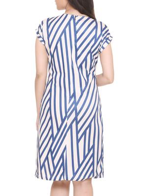 blue printed shift dress - 14903637 - Standard Image - 4