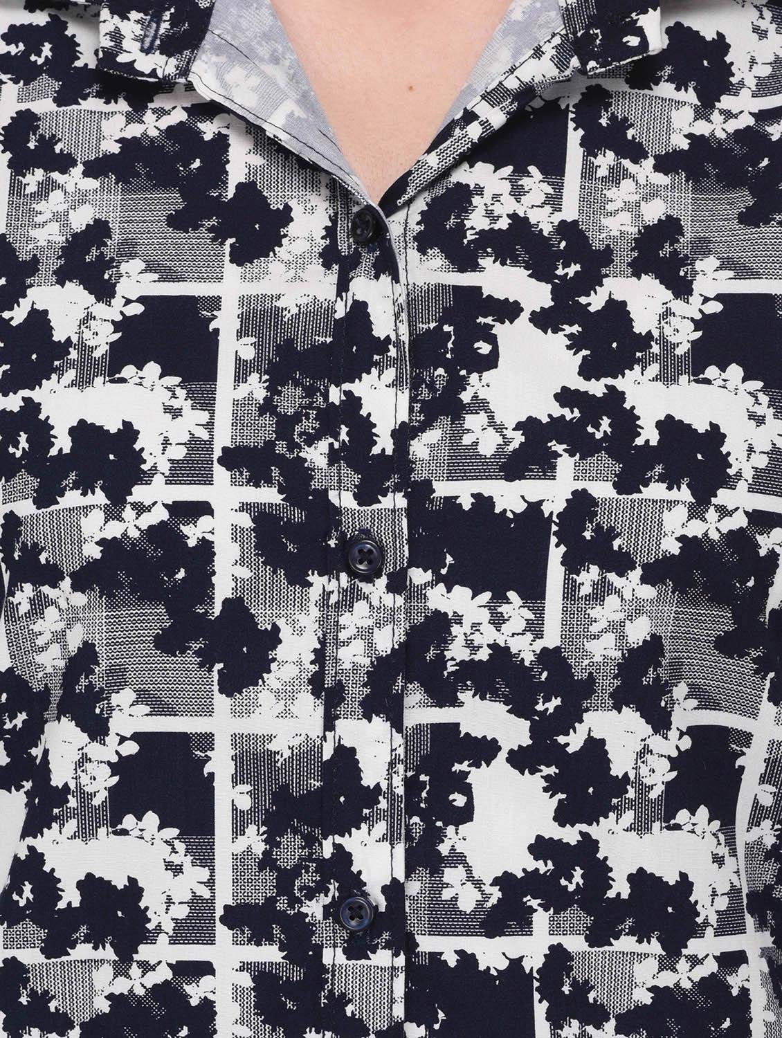 black printed cotton shirt - 14907180 - Zoom Image - 4