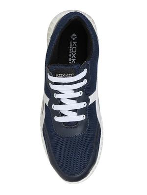 navy Mesh lace up sport shoe - 14911926 - Standard Image - 4