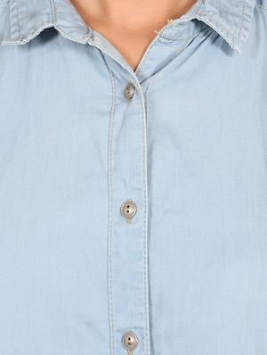 light blue solid shirt - 14914768 - Standard Image - 4