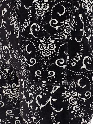 black colored fleece pajama - 14915593 - Standard Image - 4
