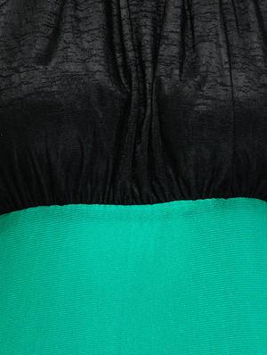 green color block maxi dress - 14917237 - Standard Image - 4