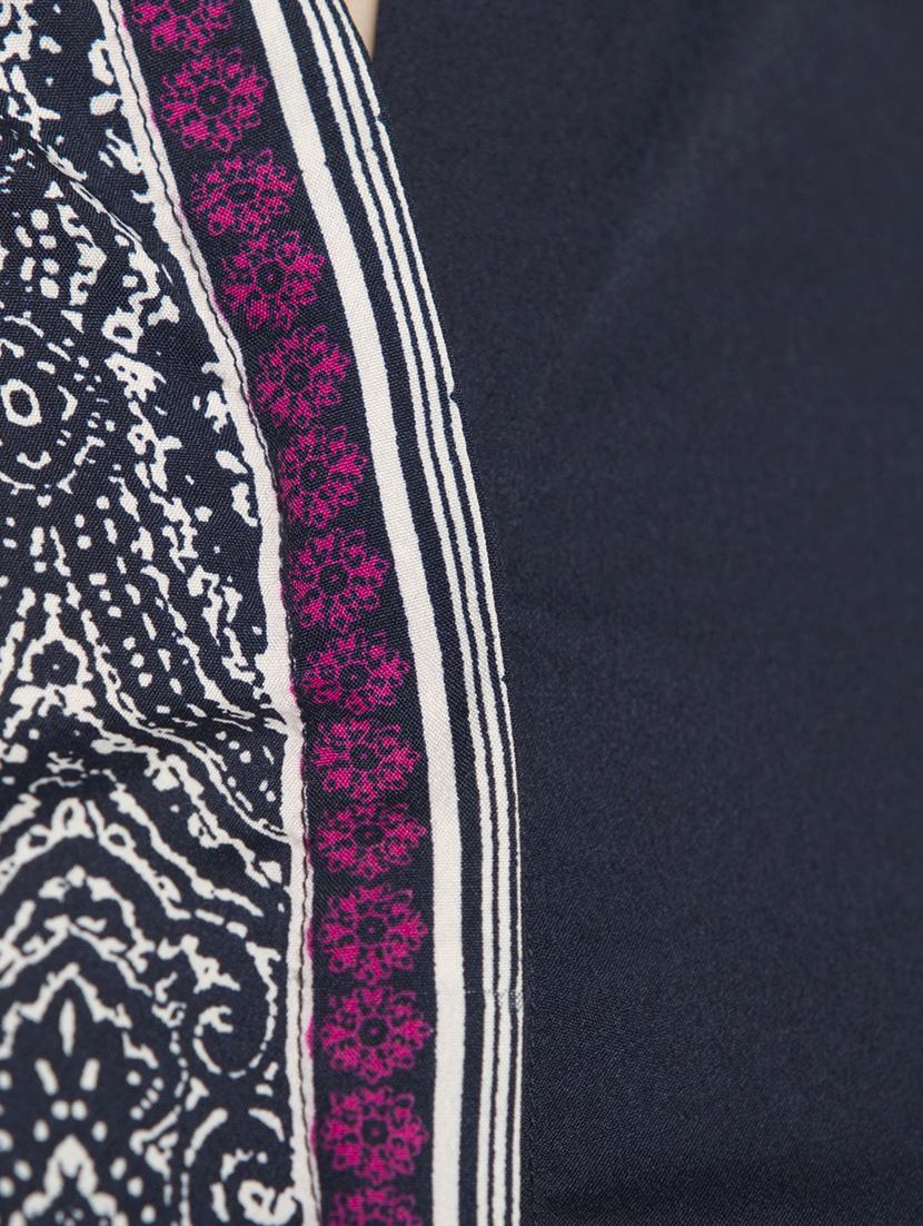 dark blue printed shirt - 14917274 - Zoom Image - 4