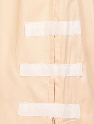 beige rayon straight palazzo - 14918963 - Standard Image - 4