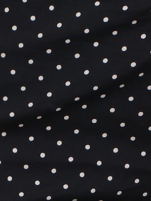 black printed crepe palazzo - 14919030 - Standard Image - 4