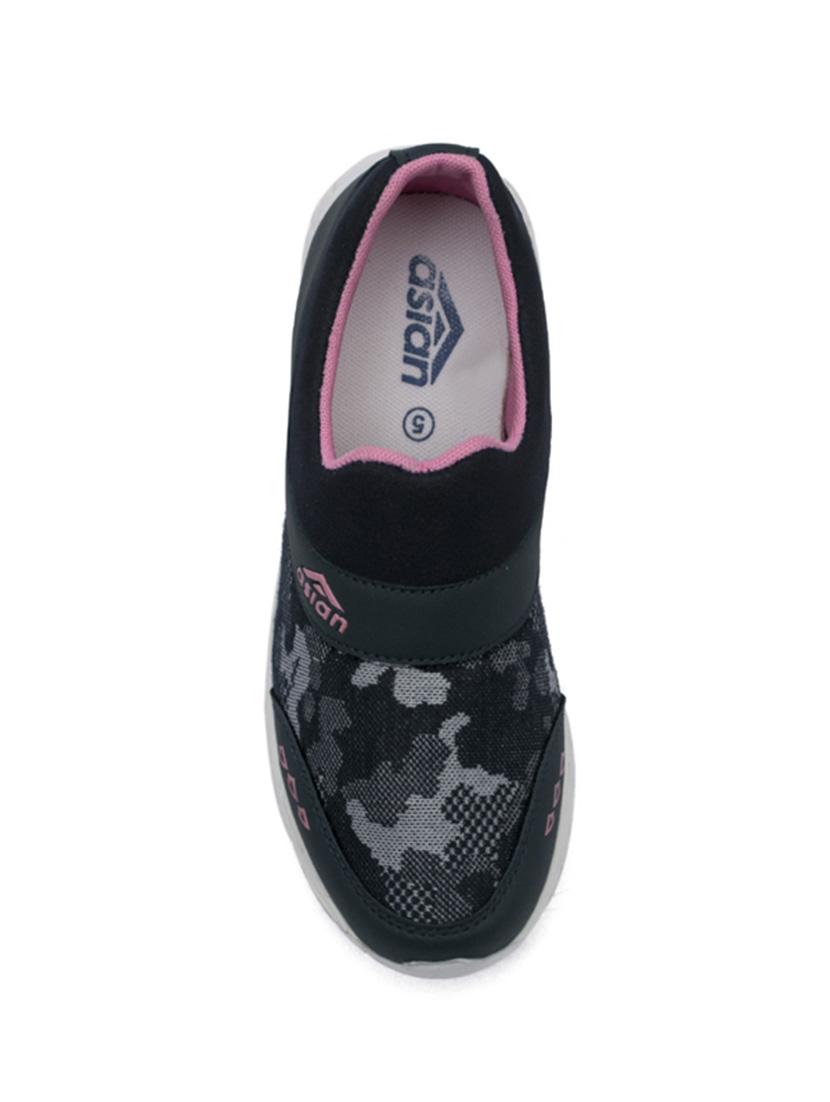 blue mesh slip on sports shoes - 14920466 - Zoom Image - 4