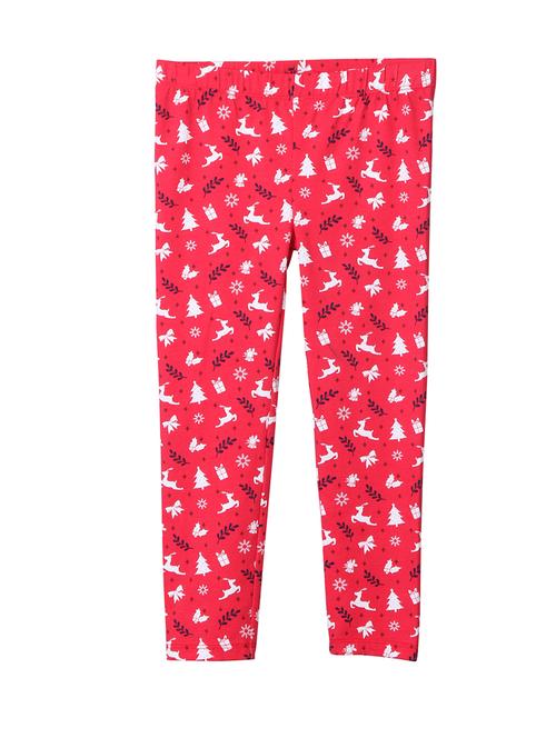 red cotton legging - 14920784 - Standard Image - 1