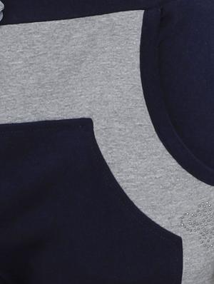navy blue cotton track pants - 14920994 - Standard Image - 4