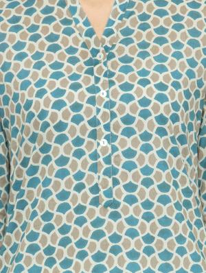 multi cotton kurta palazzo set - 14921221 - Standard Image - 4