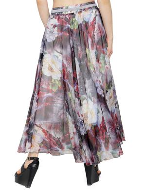 multi colored chiffon maxi skirt - 14921500 - Standard Image - 4