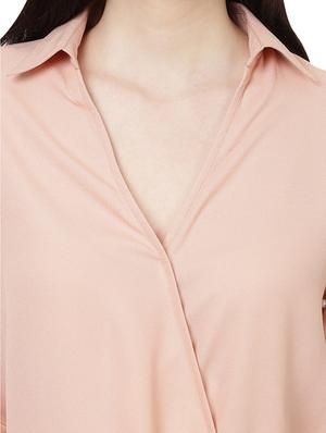 pearl embellished wrap top - 14923853 - Standard Image - 4