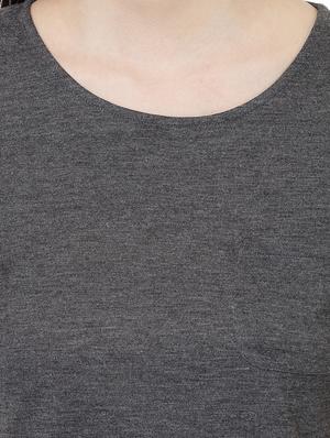 high-low short sleeved tee - 14923862 - Standard Image - 4