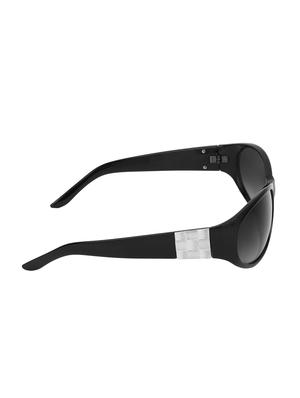 Zyaden Black Oval sunglasses for women 416 - 14923958 - Standard Image - 4