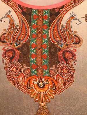 peach rayon layered kurta - 14924529 - Standard Image - 4