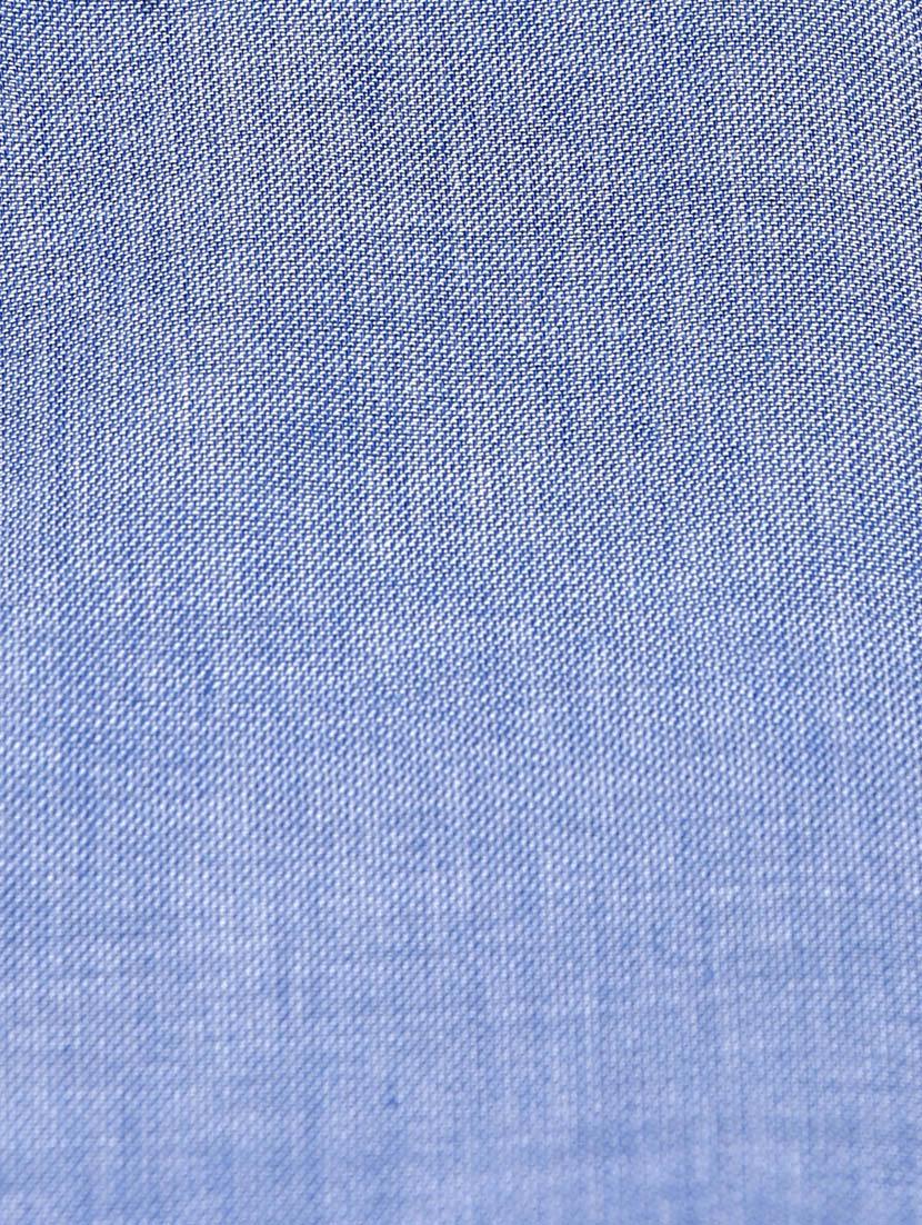 Miway Women's Cotton Blue Solid Casual Top - 14924826 - Zoom Image - 4