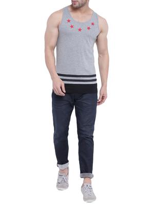 grey cotton vest - 14926496 - Standard Image - 4
