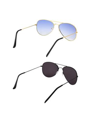 abner combo of aviator & aviator sunglases - 14930813 - Standard Image - 4