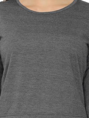 grey ripped crop top - 14931335 - Standard Image - 4