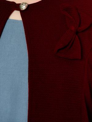 red nylon shrug - 14933095 - Standard Image - 4